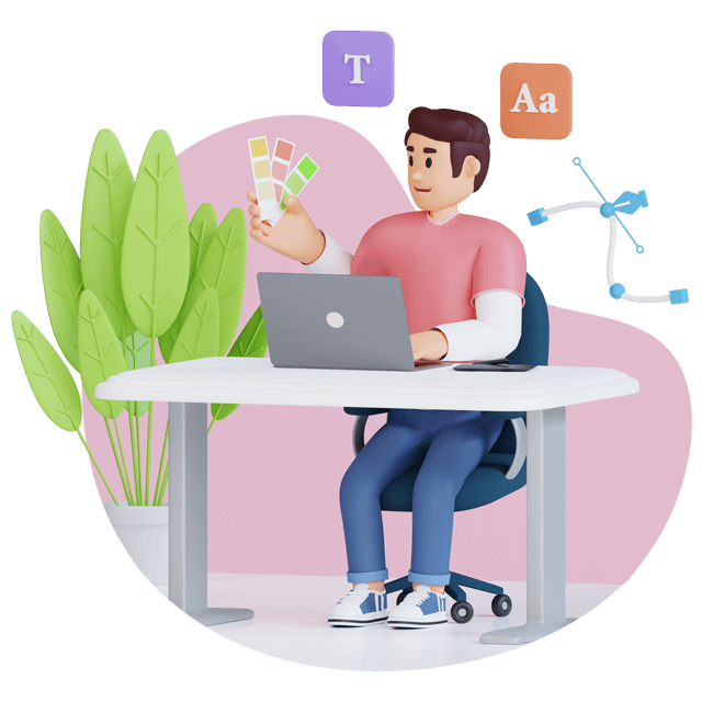illustration d'un étudiant