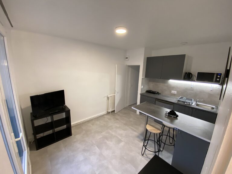 T2 meublé situé dans le centre ville